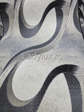 Traversă la metru liniar, Model SS nuante de gri – Cauciucată și Antiderapantă 120 cm latime C1728 [2]