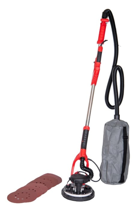 Masina de Slefuit Pereti si Tavane Tip Girafa Campion PROFESSIONAL CMP0927, 1250W, Disc 225mm, Brat Telescopic, Aspirare, LED, Sac Colector, 6 Discuri [2]