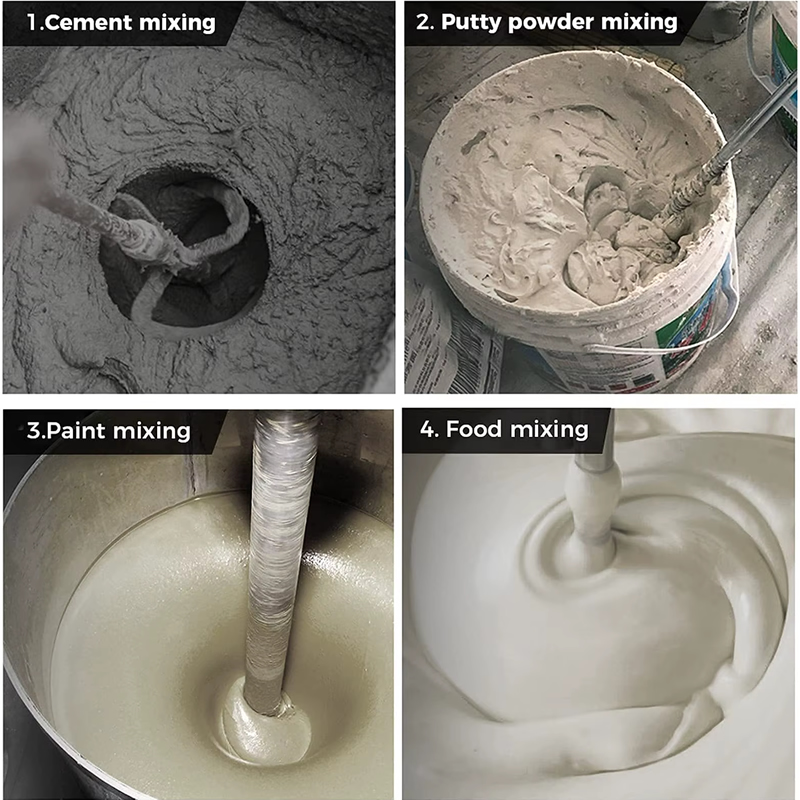 Amestecator electric profesional pentru mortar/vopsea Motoyama Japan, 3000 W, 800 rpm, viteza variabila [6]