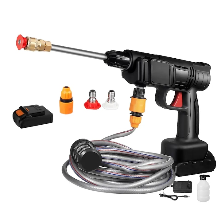 Aparat De Spalat Cu Presiune cu 2 Acumulatori 48v, Incarcator si Accesorii [2]