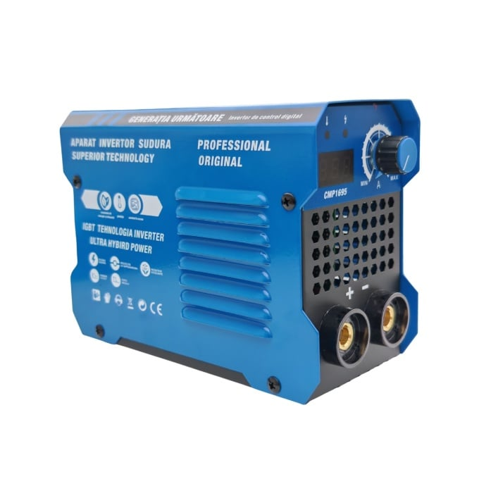 Aparat de sudura tip Invertor 494A, IN VALIZA, reglaj, afisaj digital, ventilat, 1.6-4mm, URAL MASH PROFESSIONAL [4]