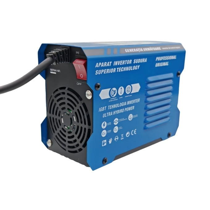 Aparat de sudura tip Invertor 494A, IN VALIZA, reglaj, afisaj digital, ventilat, 1.6-4mm, URAL MASH PROFESSIONAL [2]