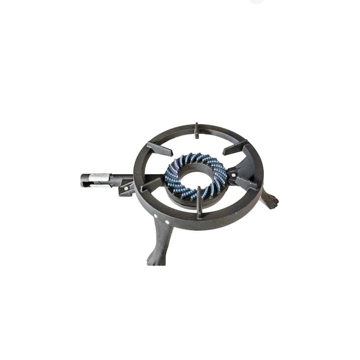 Arzator Rotund Craft-Tec® MX117, Pirostrie din Fonta pentru Interior si Exterior, Diametru 33 cm, Putere 6.5 kW [2]