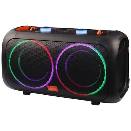 Boxă Portabilă Bluetooth Sing-e ZQS-L17, 40W, 2 x 6.5”, 2 Microfoane Wireless, Karaoke, LED RGB, TWS, USB, FM, Telecomandă [2]