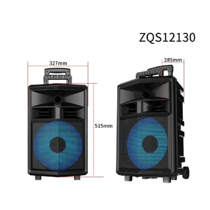 Boxa Portabila ZQS-12130 Selling Depot®, Bluetooth, Karaoke, micro SD, card, aux, usb [3]