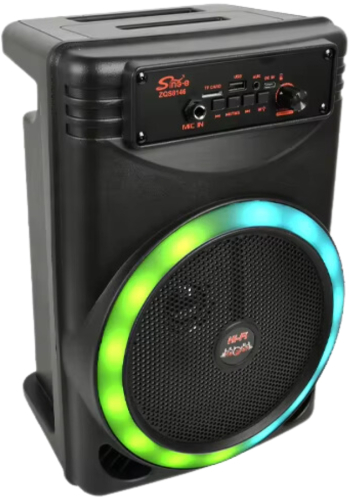 Boxa portabila ZQS8146 48W P.M.P.O USB BT AUX FM microfon [2]