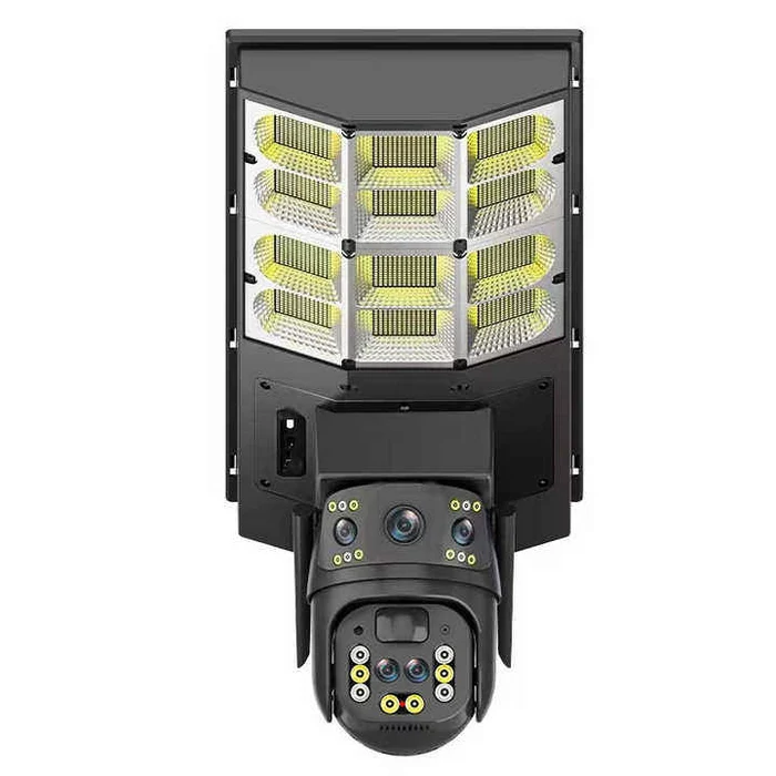Cameră de Supraveghere Solară 4MP cu Lampă LED, PTZ, WiFi / 4G, Acumulator 18000mAh, PIR + Radar, V380 Pro, IP66 [2]