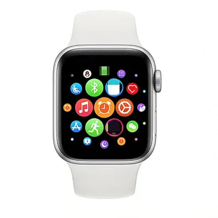 Ceas smartwatch seria 8 EW 02, 1.91 inch, android, IOS, silver [7]