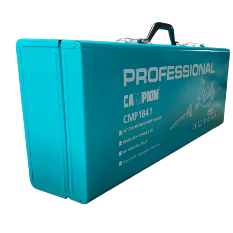 Ciocan demolator picamer Campion PRO Professional 3500W, 60J, SDS-HEX 65 mm, 1800 lovituri/minut, maner anti-vibratii, pentru beton si demolari grele [8]