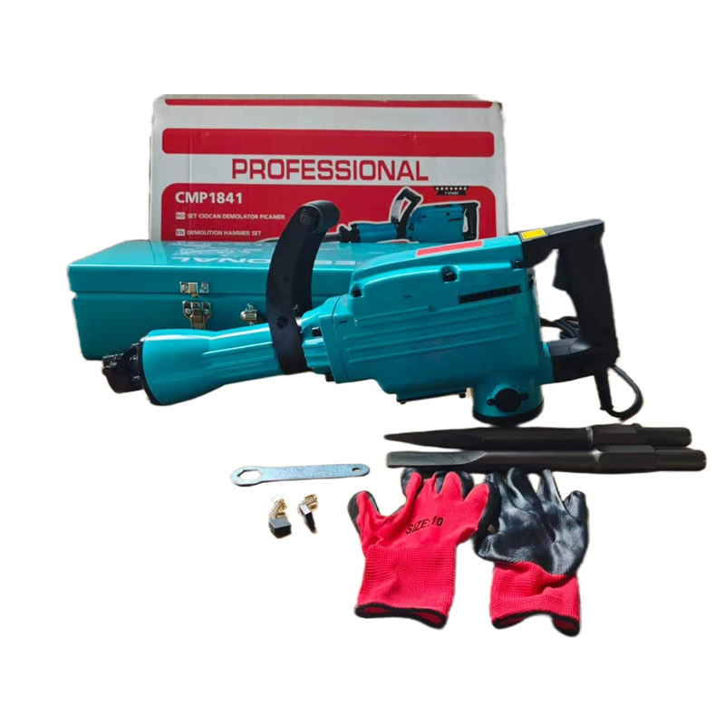 Ciocan demolator picamer Campion PRO Professional 3500W, 60J, SDS-HEX 65 mm, 1800 lovituri/minut, maner anti-vibratii, pentru beton si demolari grele [9]