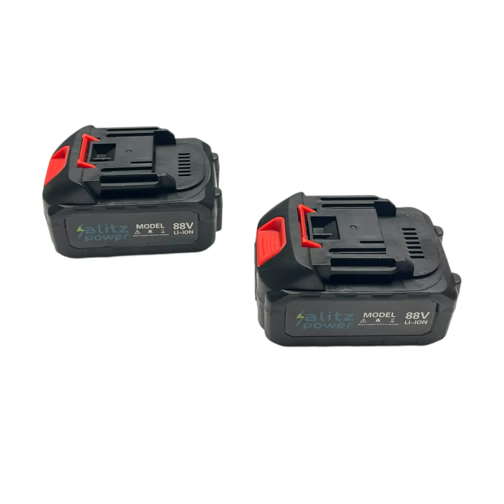 Drujbă electrică fără fir Blitz Power, lamă 16 inch (40 cm), 2 acumulatori Li-Ion 88V, ungere automată a lanțului, motor brushless, pentru lemn și crengi [5]