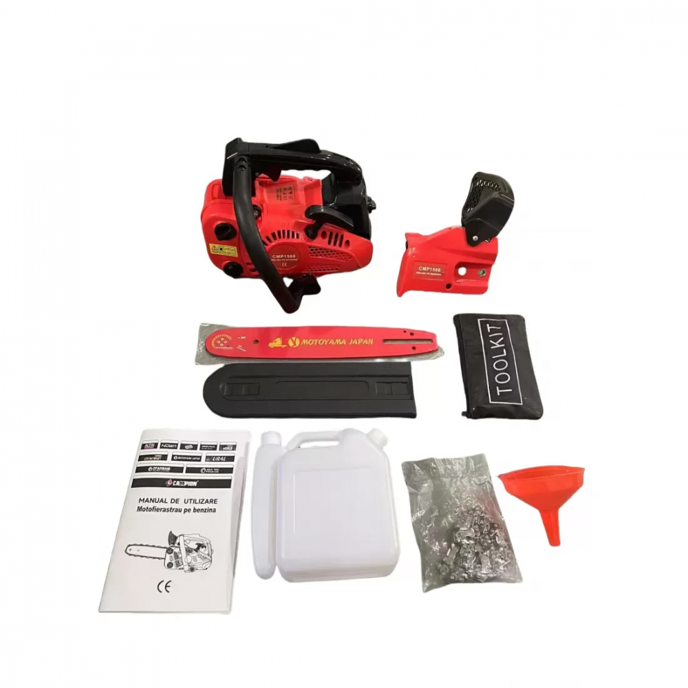 Drujba pe benzina Motoyama Japan, 2T, 4.5 CP, 35CM – Ideala pentru Constructii, model 2025 [2]
