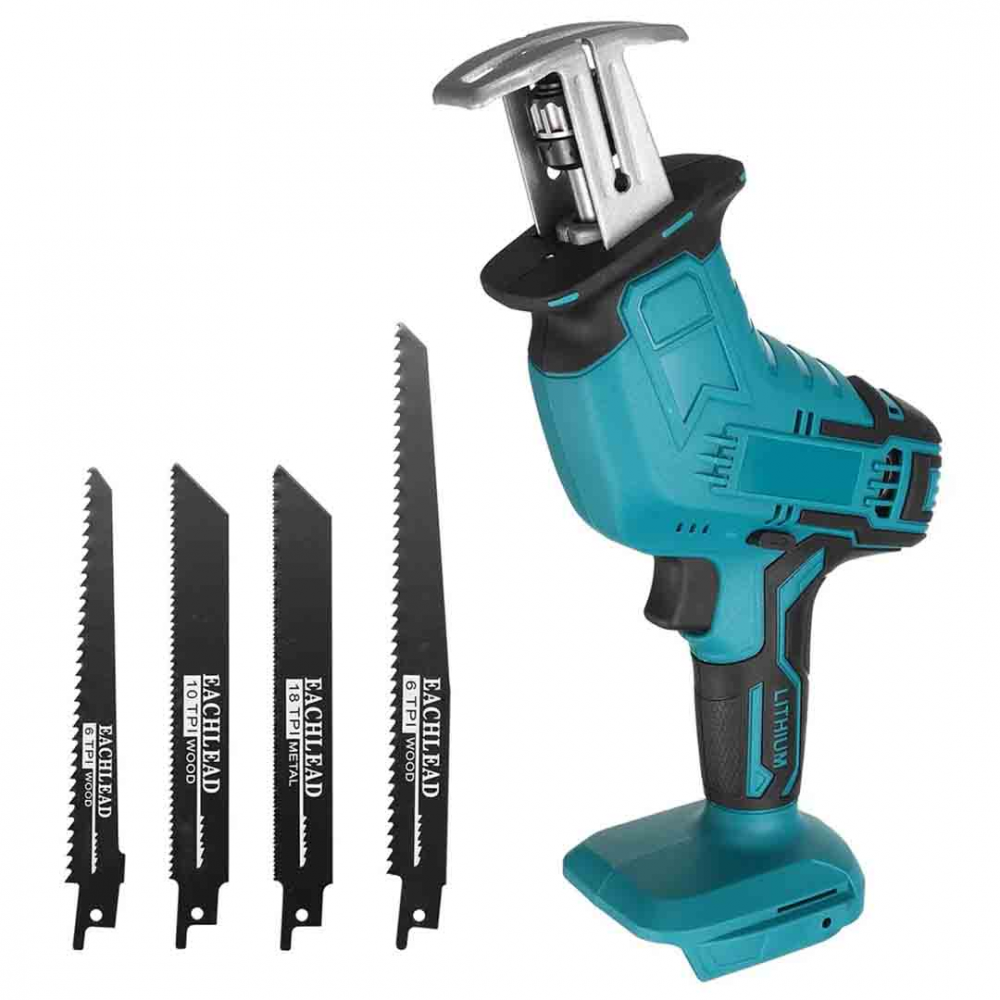 FIERASTRAU ELECTRIC TIP SABIE CU 2 ACUMULATORI 48V + 4 LAME CADOU [4]