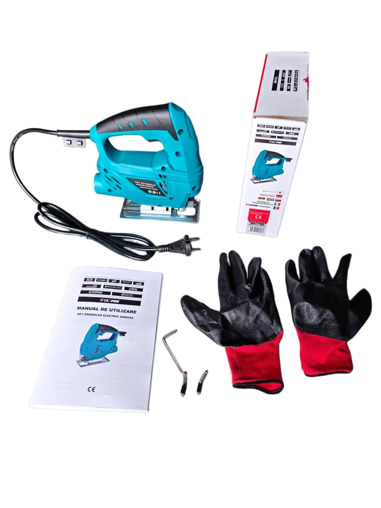 Fierăstrău Pendular CAMPION PROFESSIONAL CMP1689, 1500W, 3000 RPM, Tăiere Lemn și Metal, Mănuși de Protecție Incluse [5]