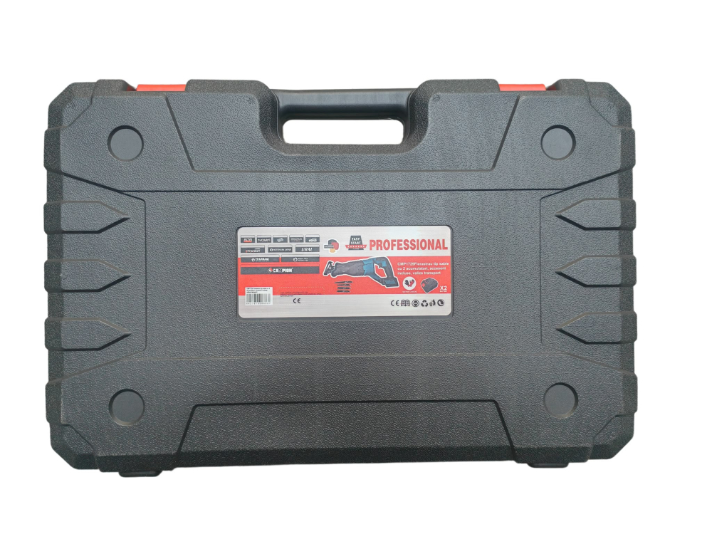 Fierăstrău Sabie cu Acumulator CAMPION PROFESSIONAL CMP1729, 48V, 2 Acumulatori, 4 Pânze, Încărcător, Mănuși și Valiză [3]