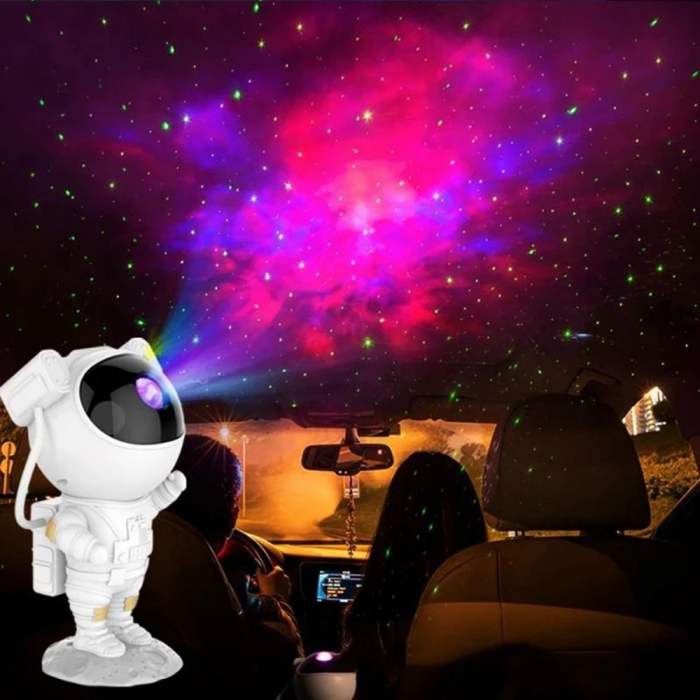 Lampa LED cu proiector Galaxy astronaut Starry Sky [3]