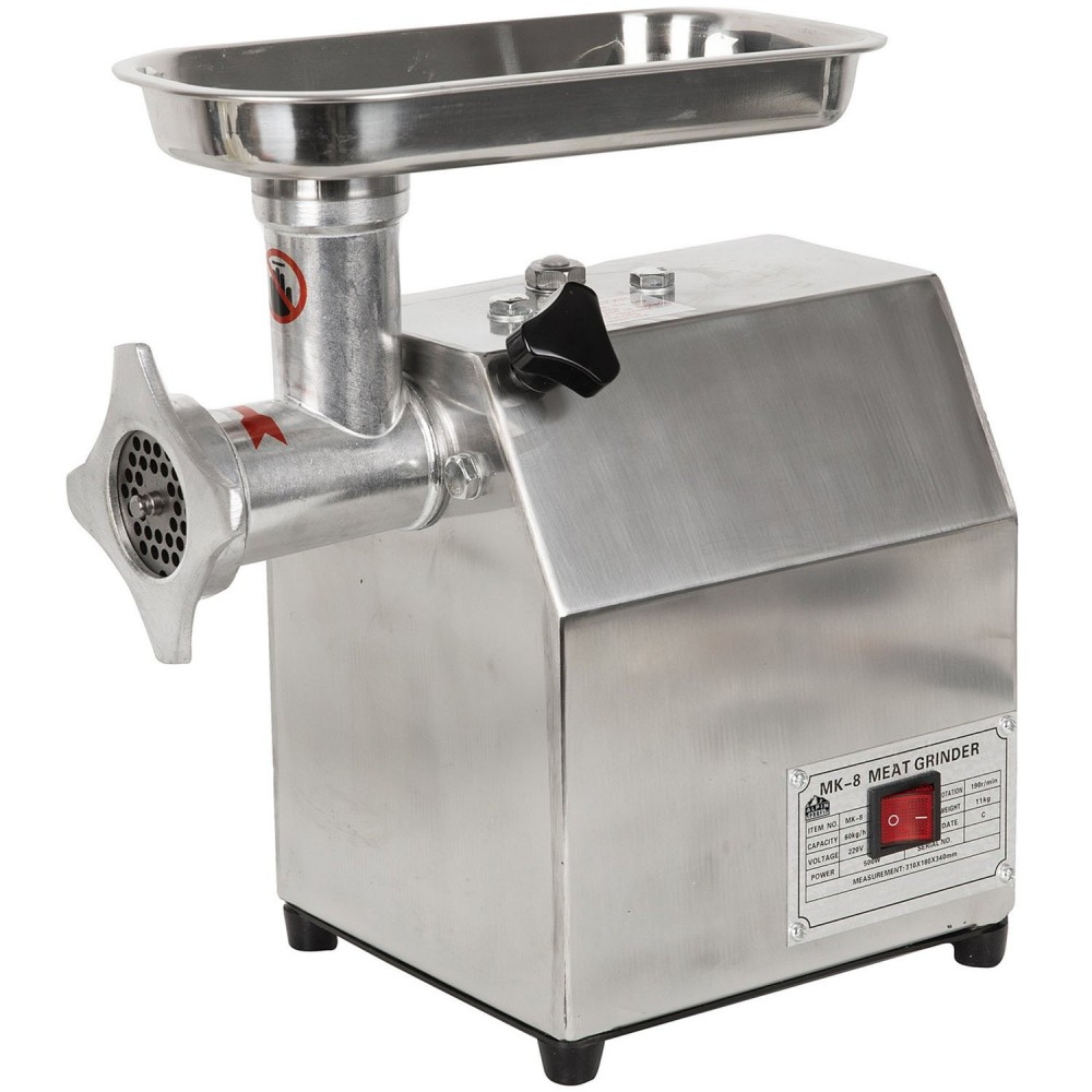 Masina de tocat carne electrica profesionala craft-tec MK-8, 1000W, 100 Kg/ora, constructie Inox [4]