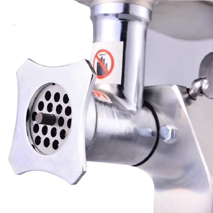 Masina de tocat carne MK22, PROFESIONALA, 4500w, MK22, constructie profesionala inox, 2 site, reverse [3]