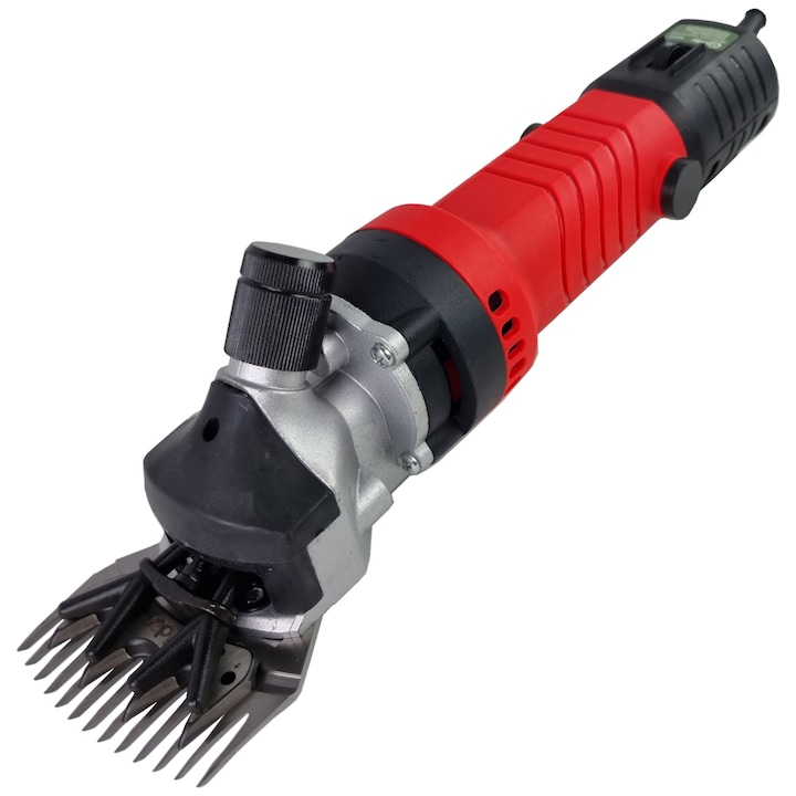 Masina de tuns oi Campion , 1000W, 6 Viteze, cu valiza pentru transport, ROSU [2]