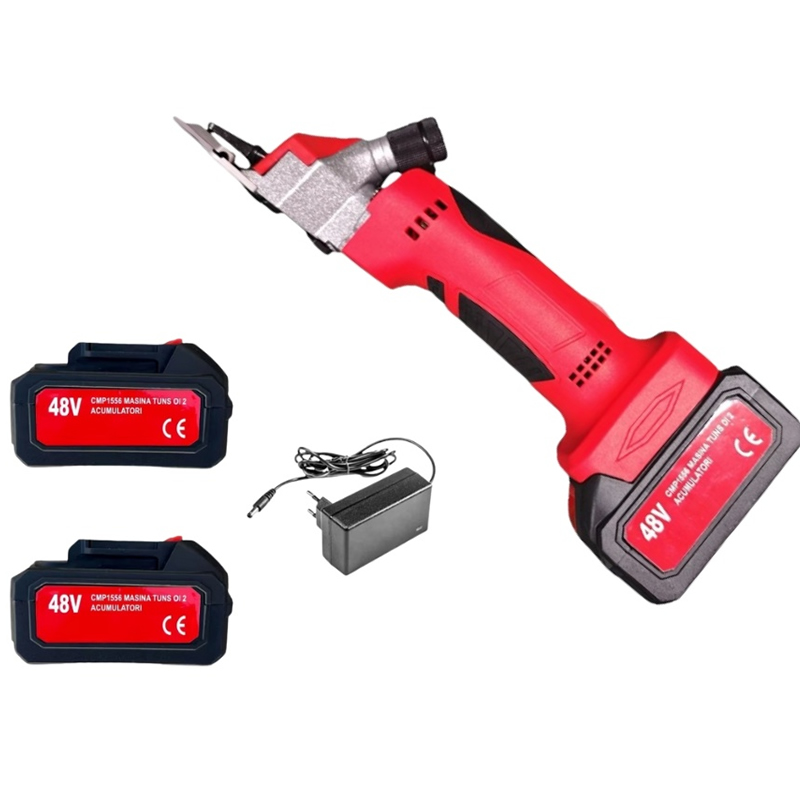 Masina de tuns oi cu 2 acumulatori 8AH, 48V Campion, Accesorii incluse, Cutie de transport [3]