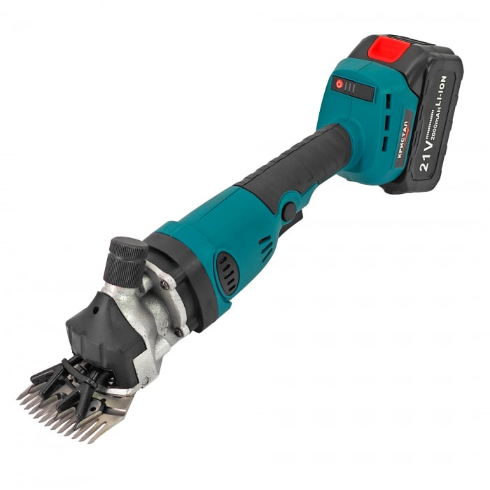 Masina de tuns oi pe acumulator, 48 V, 6000mAh, 2 acumulatori, accesorii incluse + cutie de transport si depozitare [3]