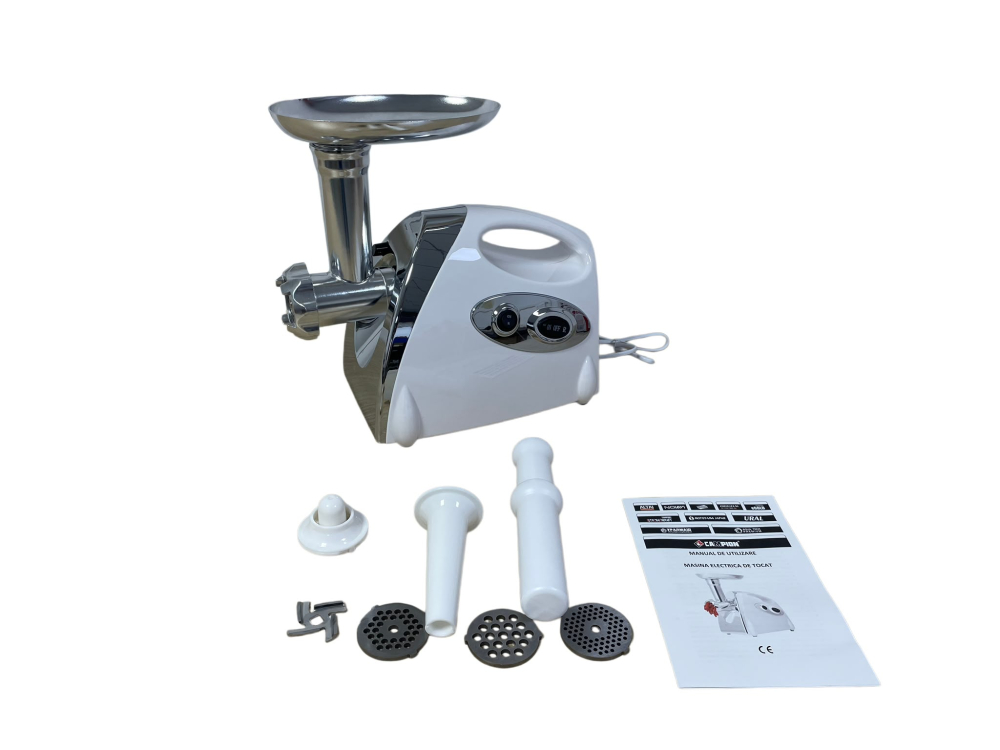 Mașină Electrică de Tocat Carne CAMPION CMP1683 – 3 în 1, Putere maximă motor blocat 4000W, 3 Site [5]