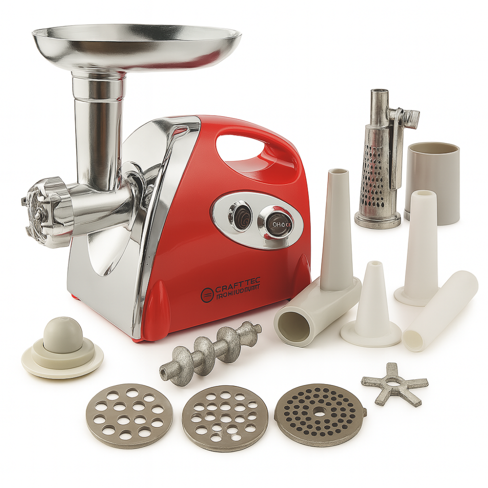 Mașina electrică de tocat carne CRAFT-TEC 3500 W ROSIE [1]