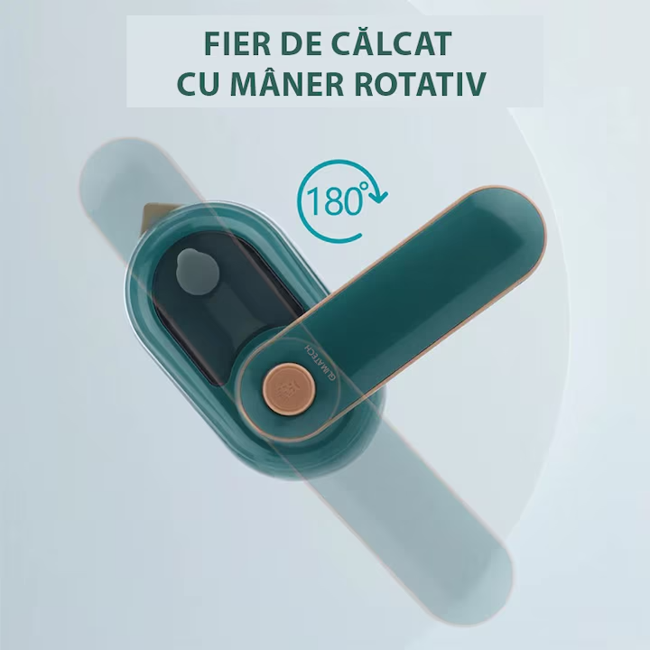 Mini Fier De Calcat Electric Cu Abur, Portabil, Calcare Verticala Si Orizontala, Pentru Calatorii, Incalzire Rapida, Rezervor De Apa 50ml, Verde [5]