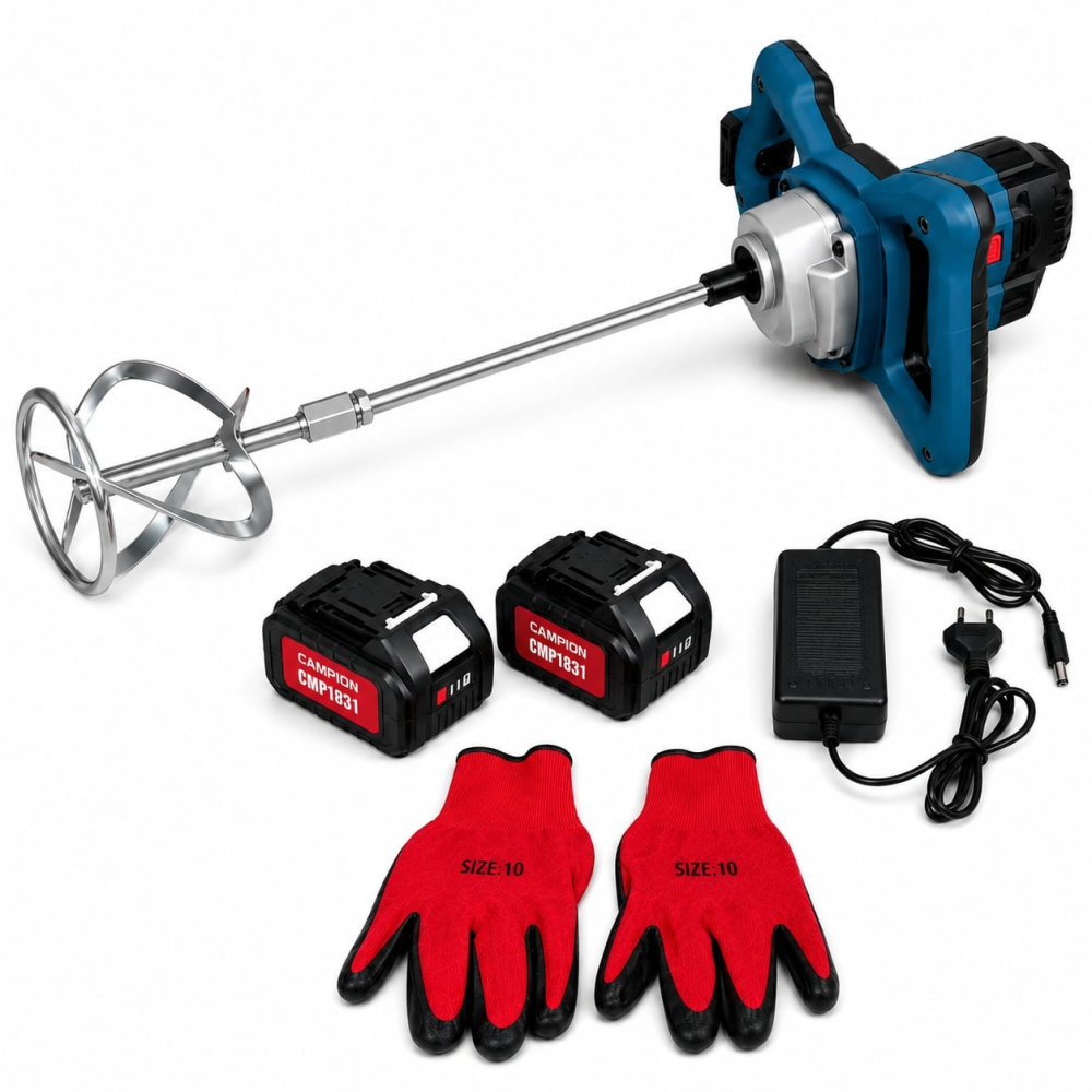 Mixerul, malaxor electric cu amestecator Breckner Germany pentru vopsea, mortar si adeziv are o putere nominala de 1200 W, alimentare la 220 -240 V si frecventa 50 - 60 Hz, proiectat pentru obtinerea [2]