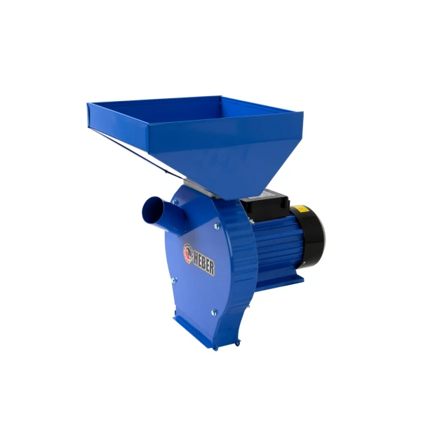 Moara Electrica, Heber, 3.9 Kw 3000 Rpm Motor 100% Cupru, 300 Kg/Ora, Cuva Mare, 20 De Ciocanele Pentru Cereale Si Stiuleti [2]