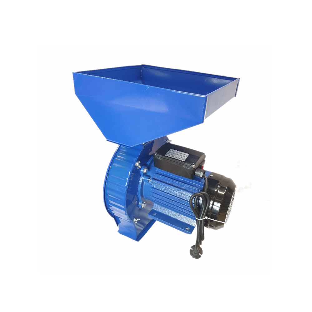 Moara uruiala nr 2, cereale si stiuleti, cuva mare, ALBASTRA , 4,5 kw CRAFT-TEC [6]