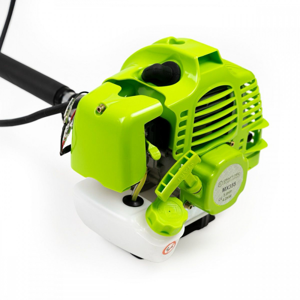 Motocoasa Benzina Ultra PRO Craft-Tec - 8.8 CP, 2 Timpi, 52 CC, 7 kW, 16 Accesorii, Disc Metal + Guta, Trimmer [4]