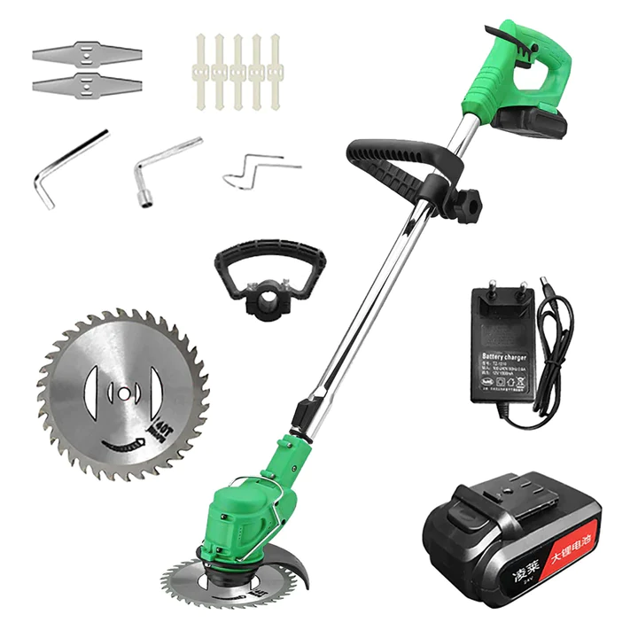 Motocoasa electrica 48V, 4000 mAh, 18000 RPM, cu acumulator [2]