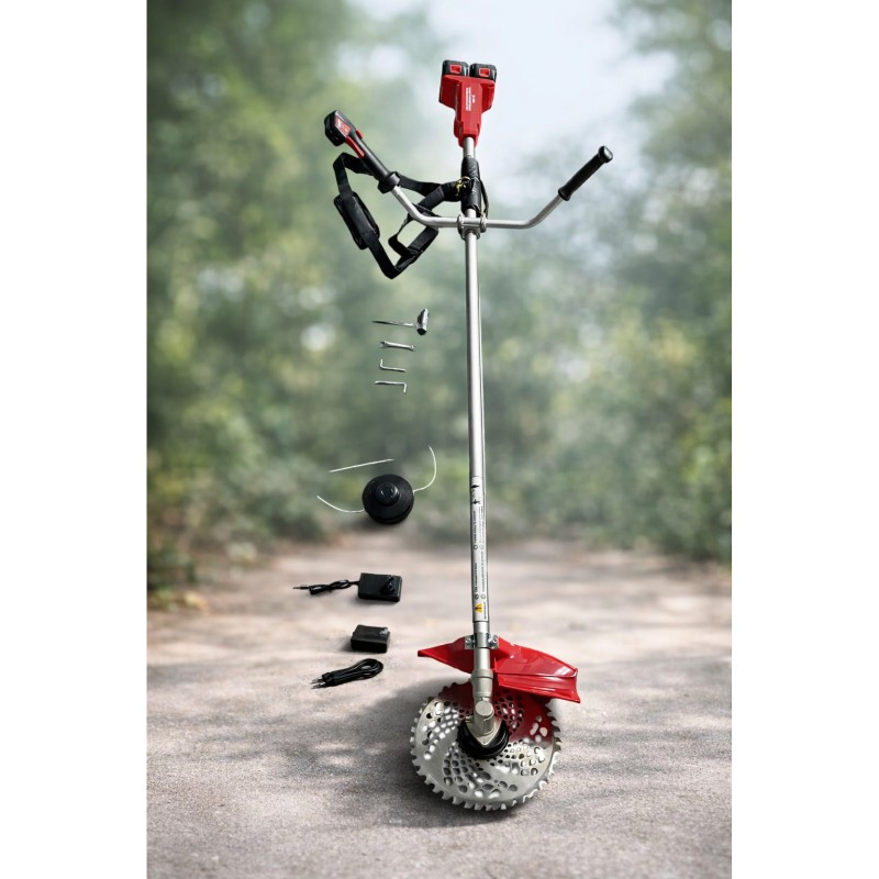 Motocoasa electrica Campion 48V Profesionala, 2 Acumulatori [3]