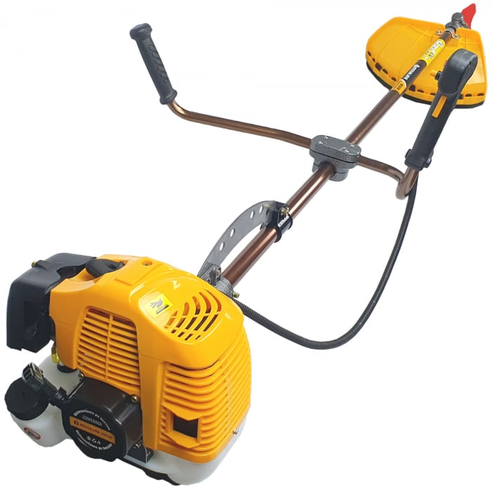 Motocoasa MOTOYAMA Japan Professional campion, 8.5CP, 12000RPM, benzina, 2 timpi, model 2025 accesorii incluse, Galben [6]