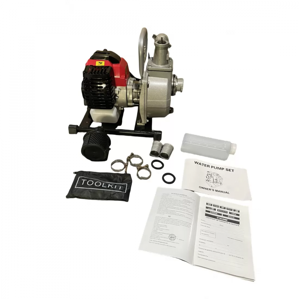 Motopompa de Apa pe Benzina Campion PROFESIONAL 8.5CP , 1.5 Tol, cu Accesorii Incluse [2]