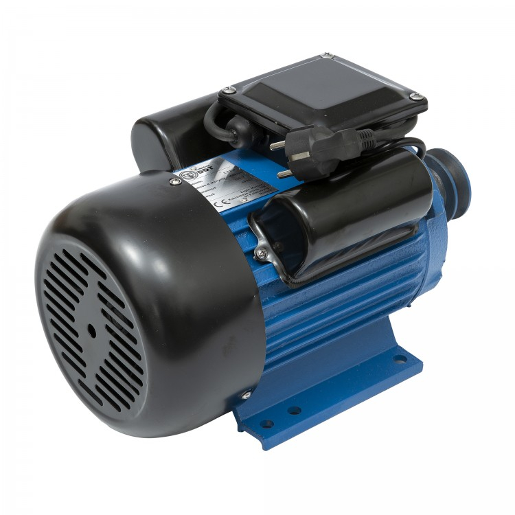 Motor electric monofazat, DDT, 3.0 kW, 3000 rpm, 2 condensatori, corp fonta [2]