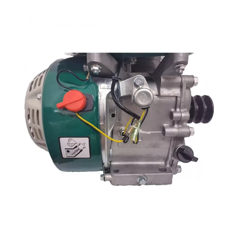 Motor pe benzina DDT Profesional 7.5 Cp, 4 timpi, 200 CC, 3.6 L Rezervor, Fulie inclusa , 40 mm [4]