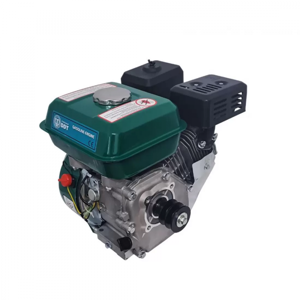 Motor pe benzina DDT Profesional 7.5 Cp, 4 timpi, 200 CC, 3.6 L Rezervor, Fulie inclusa , 40 mm [3]