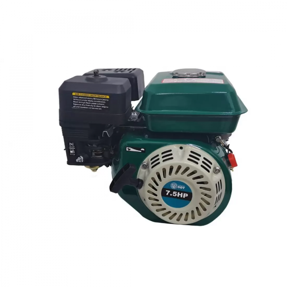 Motor pe benzina DDT Profesional 7.5 Cp, 4 timpi, 200 CC, 3.6 L Rezervor, Fulie inclusa , 40 mm [2]