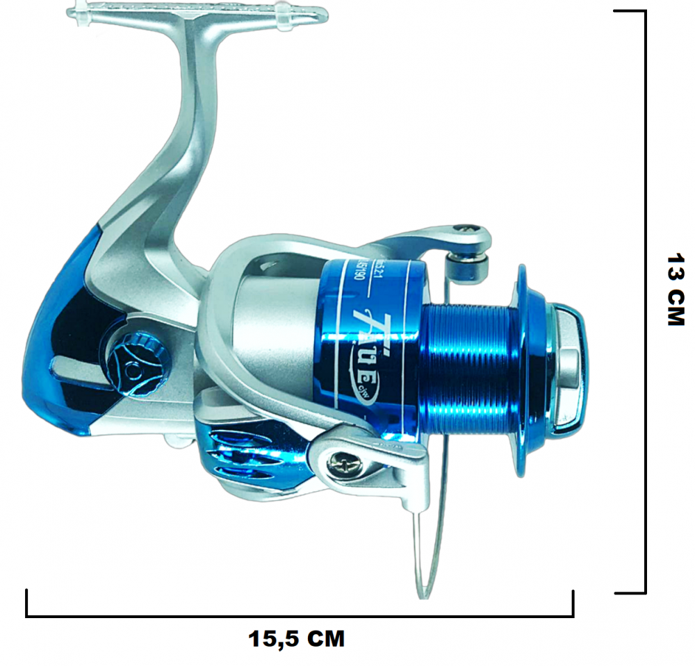 Mulineta de pescuit Taue KS 7000 - 13 rulmenti - drag: 10KG - 5.2:1 - pescuit greu [4]