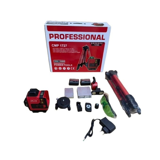 Nivela Laser cu Trepied 16 Linii, 25m, Display LCD, Timp de Nivelare ≤ 5s, ±0.2 mm/1m, Profesional, CAMPION PROFESIONAL [3]
