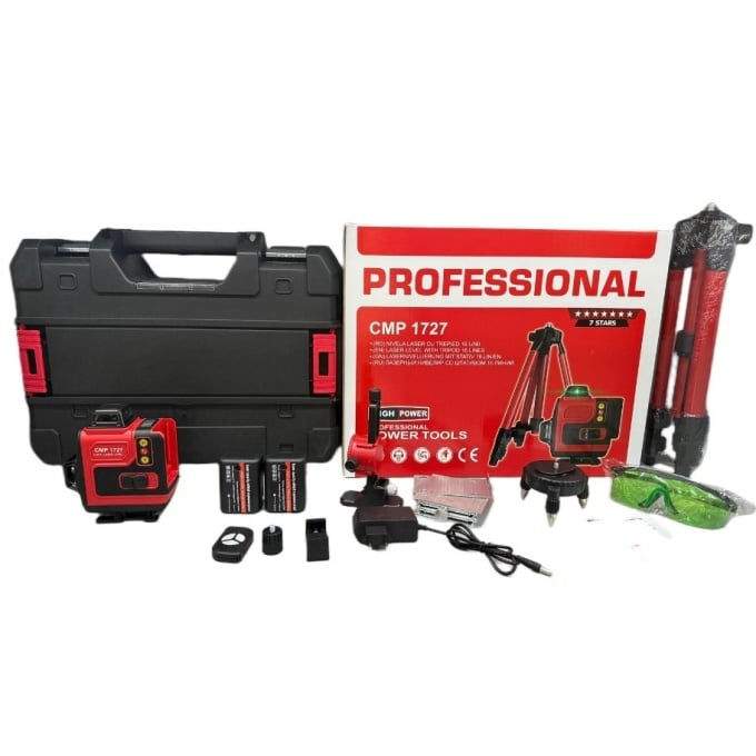 Nivela Laser cu Trepied 16 Linii, 25m, Display LCD, Timp de Nivelare ≤ 5s, ±0.2 mm/1m, Profesional, CAMPION PROFESIONAL [2]