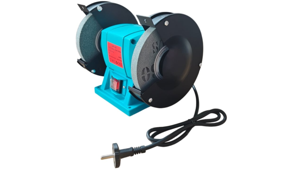 Polizor de Banc Electric CAMPION PROFESSIONAL CMP1834, 150 mm, 350W, 2950 RPM, Pietre Incluse, Protecții Duble [3]
