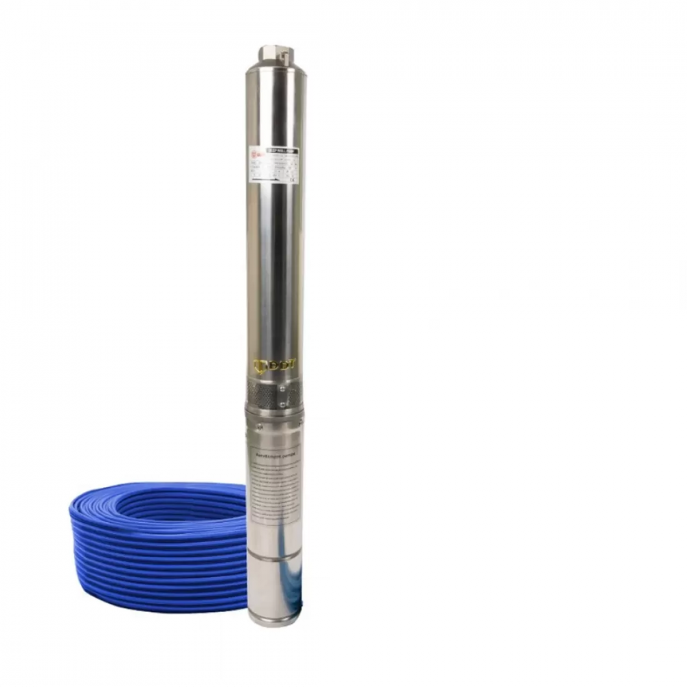 Pompa submersibila de mare adancime, ALFA PROFESIONAL 4SDM3-16, 2200 W, 16 turbine, 10 m³/h Inox, 30 m cablu [2]