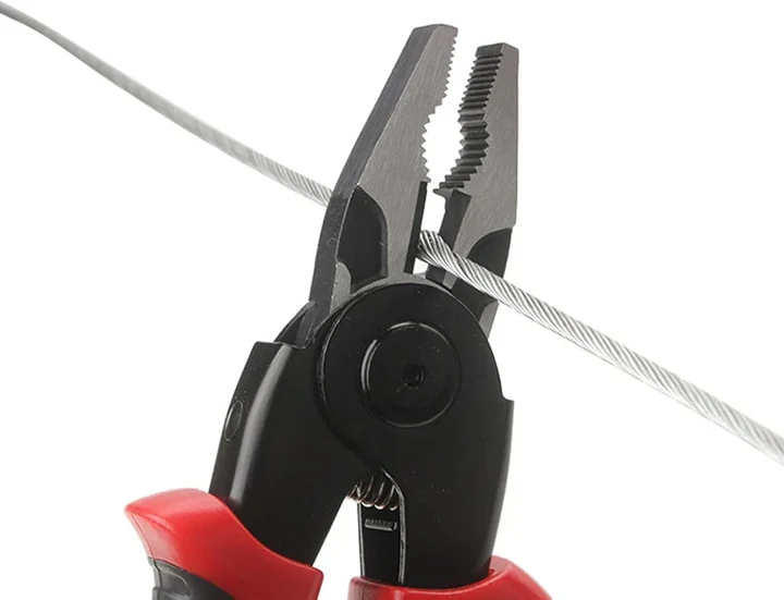 Set Cleste Multifunctional 5 in 1 SJP-8029, Patent, Dezizolator, Sertizor, Taietor Cabluri si Foarfeca Tabla, Capete Interschimbabile, Otel Cr-V [6]