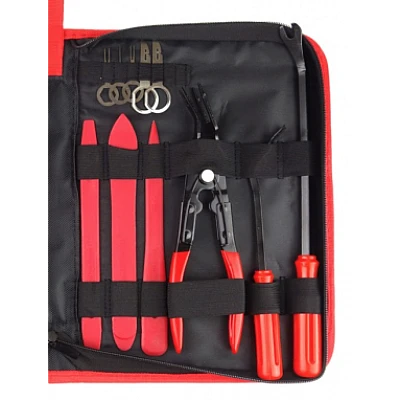 Set HUSA 19 piese extractoare pentru radio tapiterie cleme auto [2]