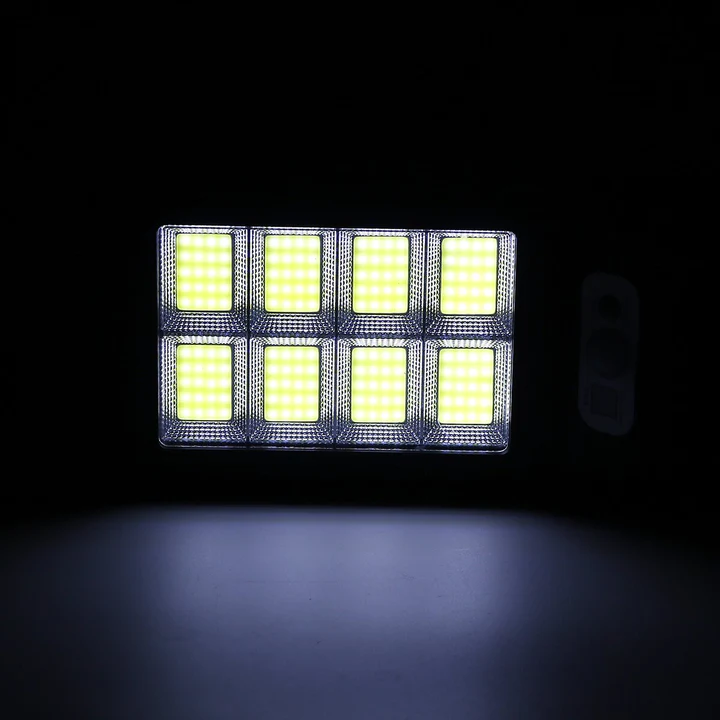 Set x2 Lampa cu Incarcare Solara 6 celule ,160 LED-uri COB, telecomanda [3]