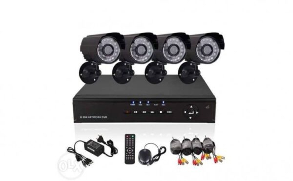 Sistem Supraveghere CCTV - Kit DVR 4 Camere Exterior/Interior, Cu HDMI, Internet, Infrarosu [2]
