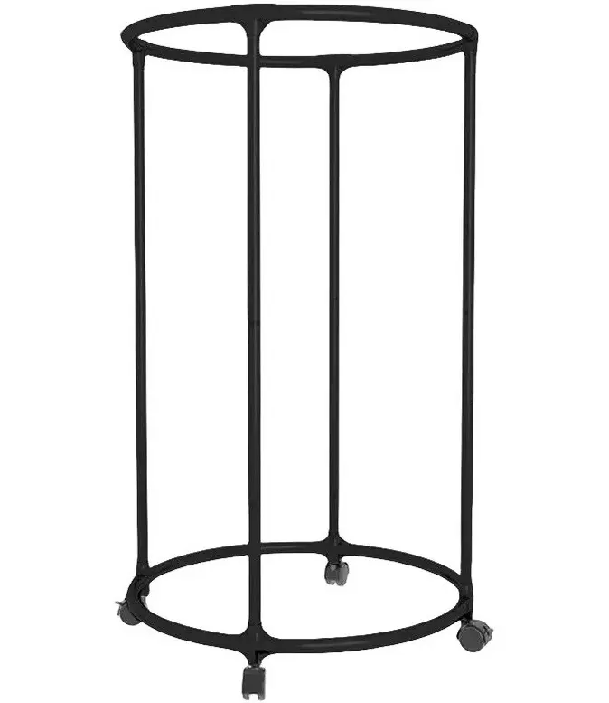 Suport Rotund pentru Haine YX8012, Rotativ 360°, pe Roți, Capacitate 30 kg, Ø80 cm, Înălțime 125 cm [2]